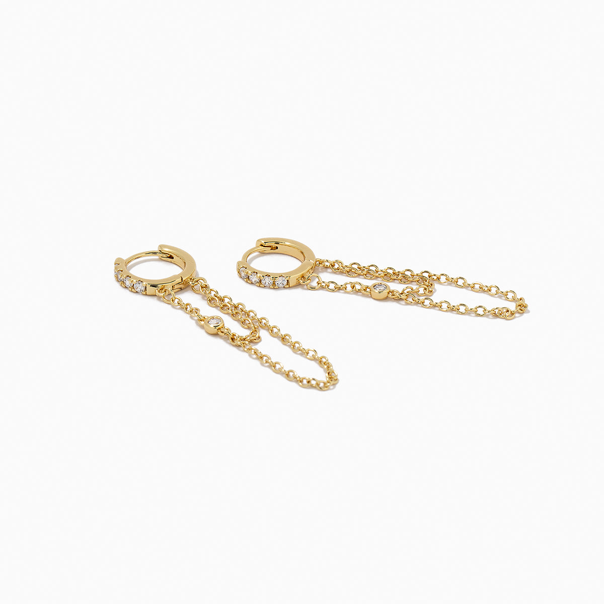 Be Extra Chain Huggies | Gold | Product Detail Image | Uncommon James