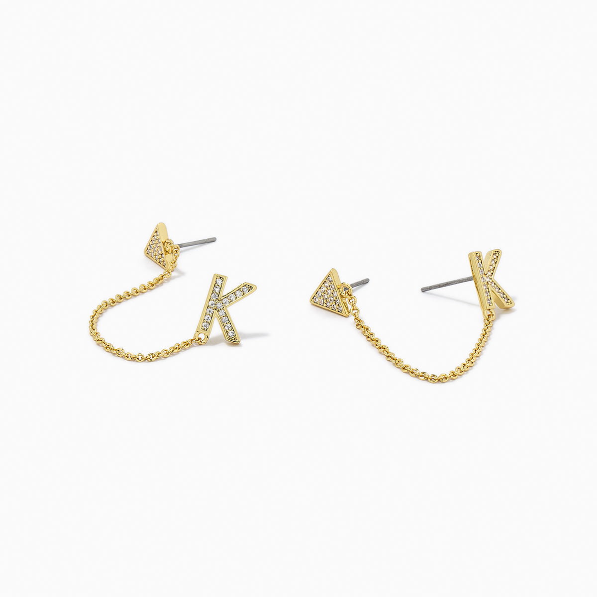 Initial Ear Climber | Gold A Gold B Gold C Gold D Gold E Gold H Gold J Gold K Gold L Gold M Gold N Gold R Gold S Gold T | Product Detail Image | Uncommon James