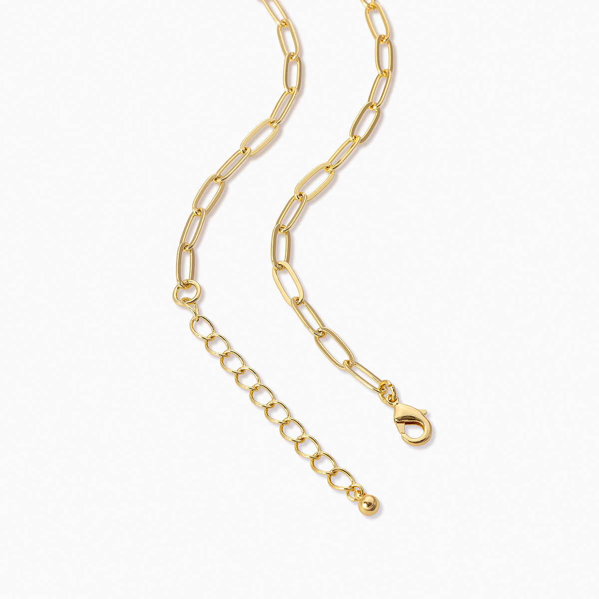 Initial Chain Necklace | Gold A Gold B Gold C Gold D Gold E Gold G Gold H Gold J Gold K Gold L Gold M Gold N Gold P Gold R Gold S Gold T Gold V | Product Detail Image 2 | Uncommon James