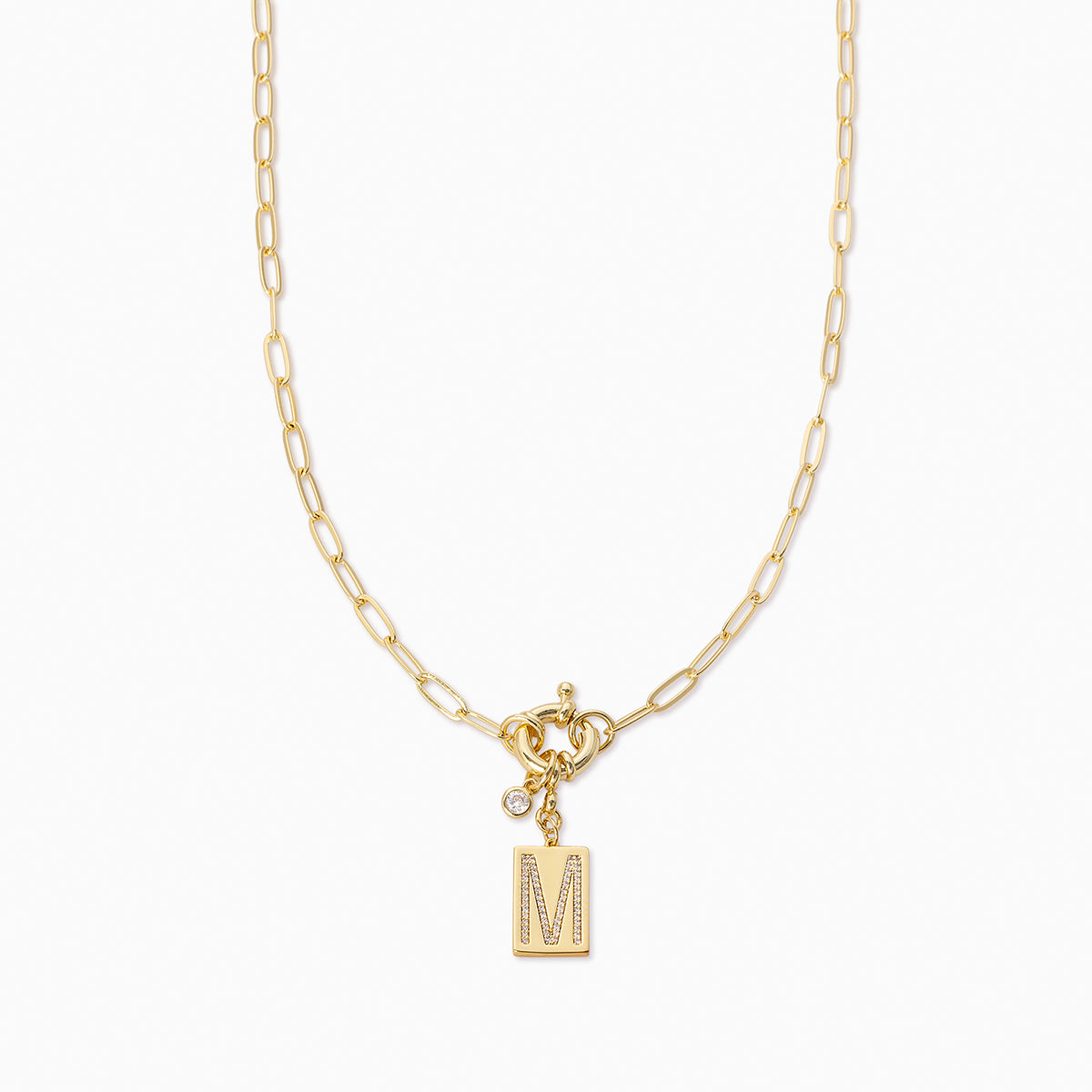 Initial Chain Necklace | Gold M | Product Image | Uncommon James
