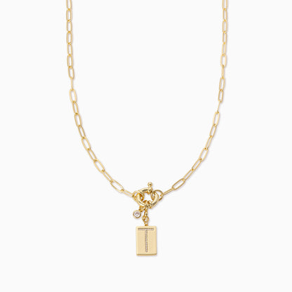 Initial Chain Necklace | Gold T | Product Image | Uncommon James