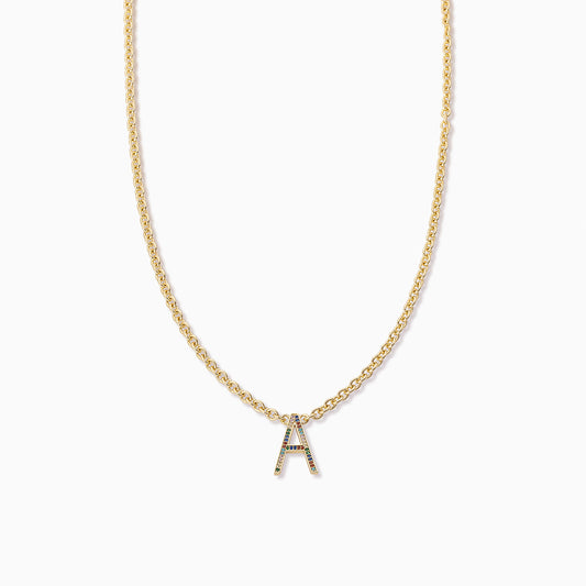 Know Me Necklace | Gold A | Product Image | Uncommon James