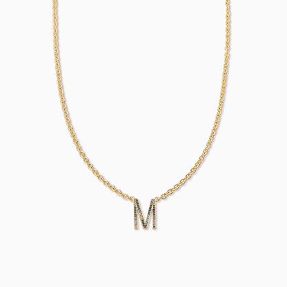 ["Know Me Necklace ", " Gold M ", " Product Image ", " Uncommon James"]