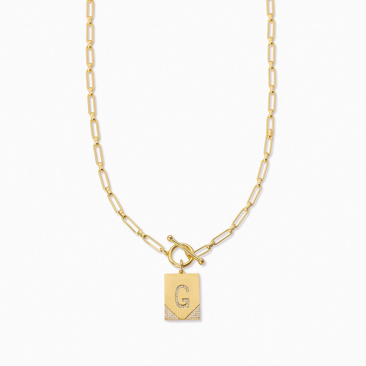 Just For You Initial Necklace — Letter G | Bryan Anthonys