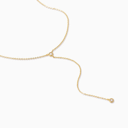 Little Things Lariat Necklace | Gold | Product Detail Image | Uncommon James