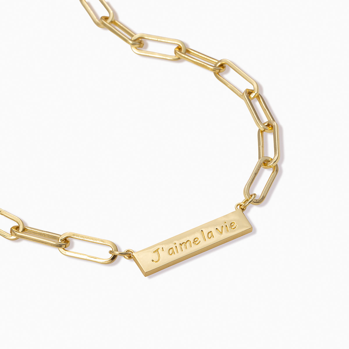 Love Life Necklace | Gold | Product Detail Image | Uncommon James