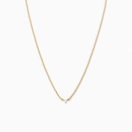 Love Triangle Necklace | Gold | Product Image | Uncommon James