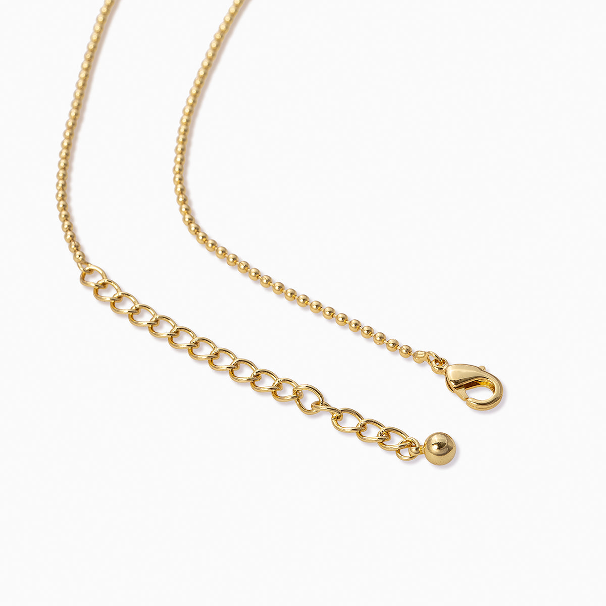 Love Triangle Necklace | Gold | Product Detail Image 2 | Uncommon James
