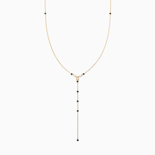 Nightlife Lariat Necklace | Gold | Product Image | Uncommon James