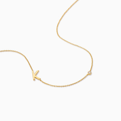 Personalized Touch Necklace | Gold A Gold B Gold C Gold D Gold E Gold G Gold H Gold J Gold K Gold L Gold M Gold N Gold P Gold R Gold S Gold T Gold V | Product Detail Image | Uncommon James