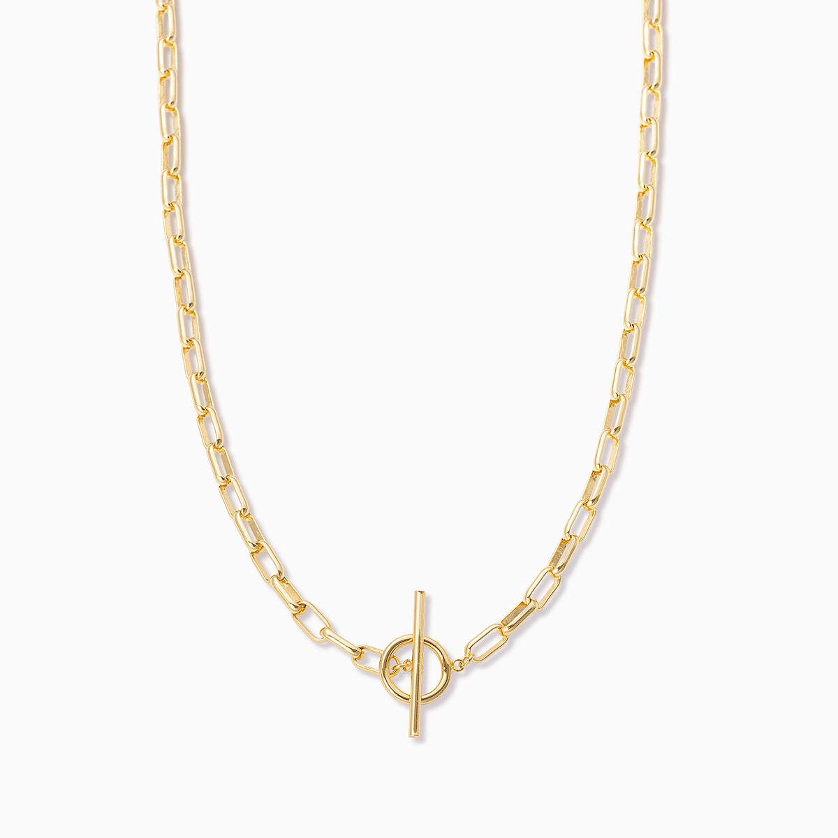 Staple Chain Necklace | Gold | Product Image | Uncommon James