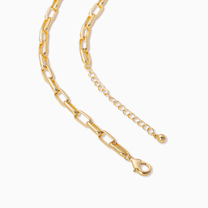 Staple Chain Necklace | Gold | Product Detail Image 2 | Uncommon James
