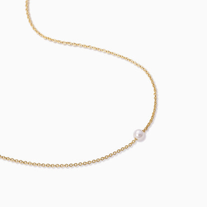 Timeless Pearl Necklace | Gold | Product Detail Image | Uncommon James