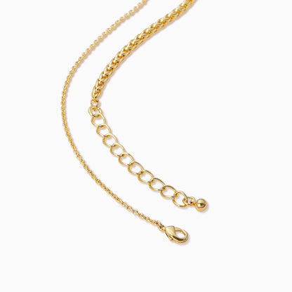 ["Turn It Up Chain Necklace ", " Gold ", " Product Detail Image 2 ", " Uncommon James"]