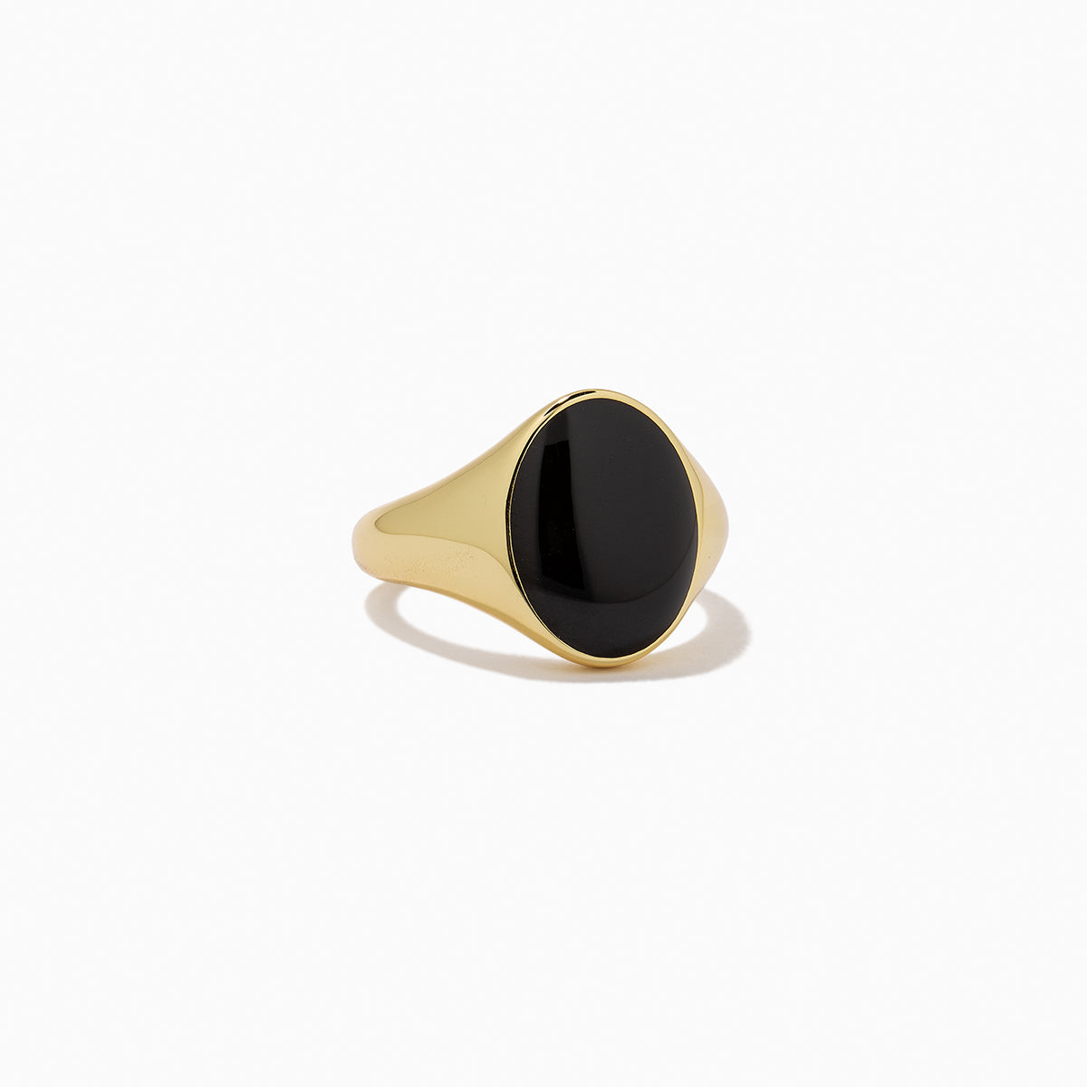 Gold Square Obsidian Ring | Asian Boutique Jewelry from New York | Yun  Boutique