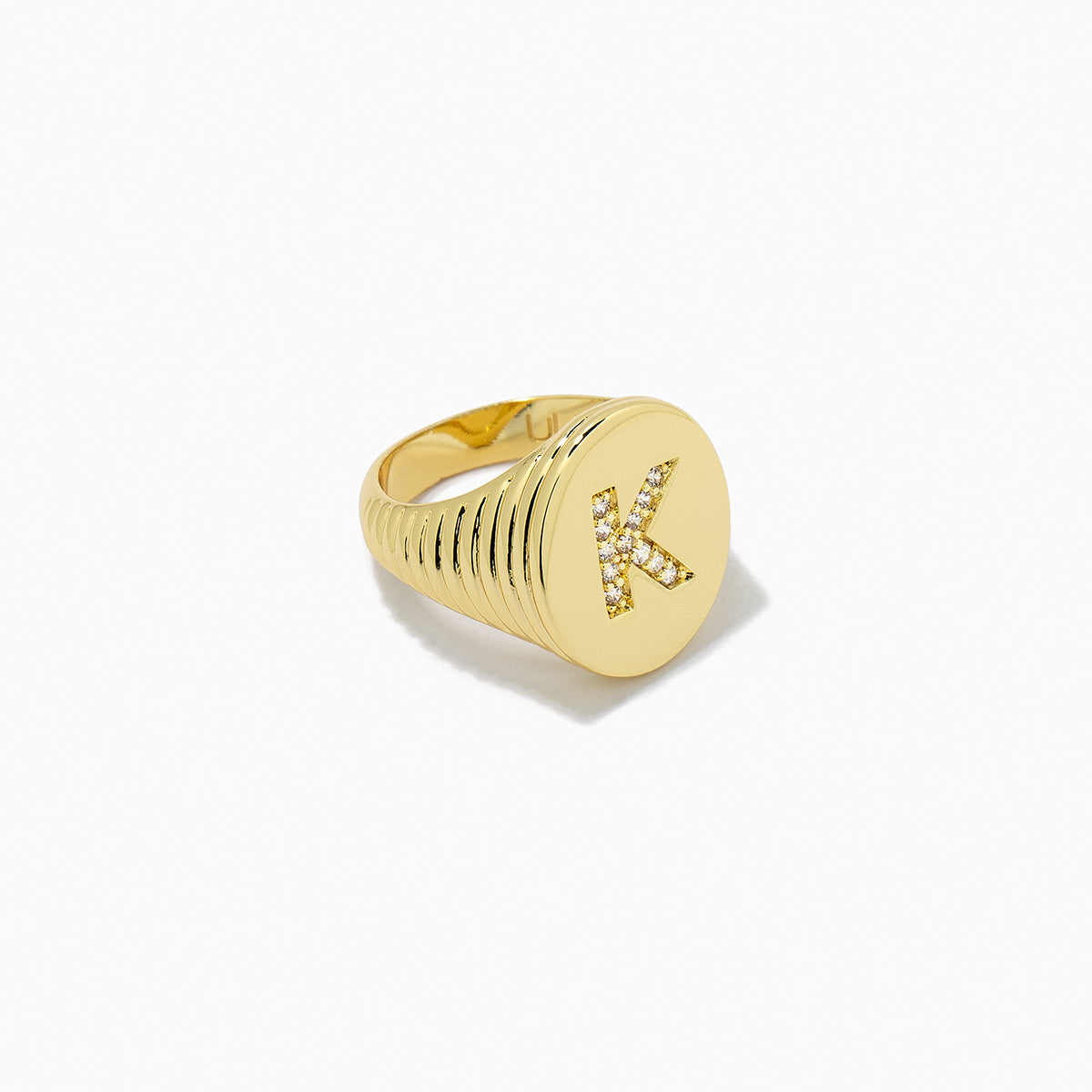 Initial Here Ring | Gold K 6 Gold K 7 Gold K 8 | Product Image | Uncommon James