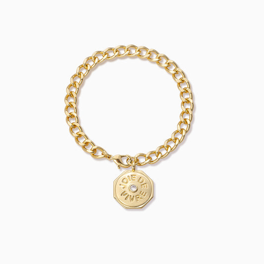 Joie De Vivre Bracelet | Gold | Product Image | Uncommon James