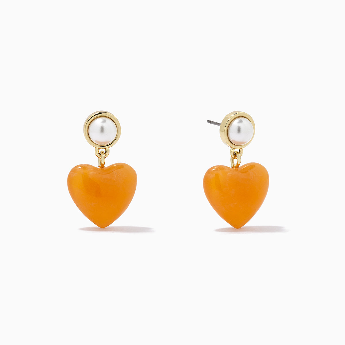 Candy Heart Earrings | Gold | Product Image | Uncommon James