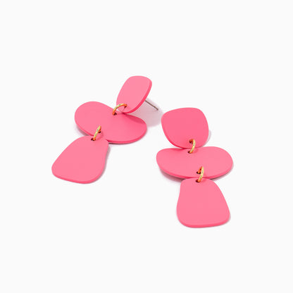 ["Nudist Earrings ", " Gold Hot Pink ", " Product Detail Image ", " Uncommon James"]