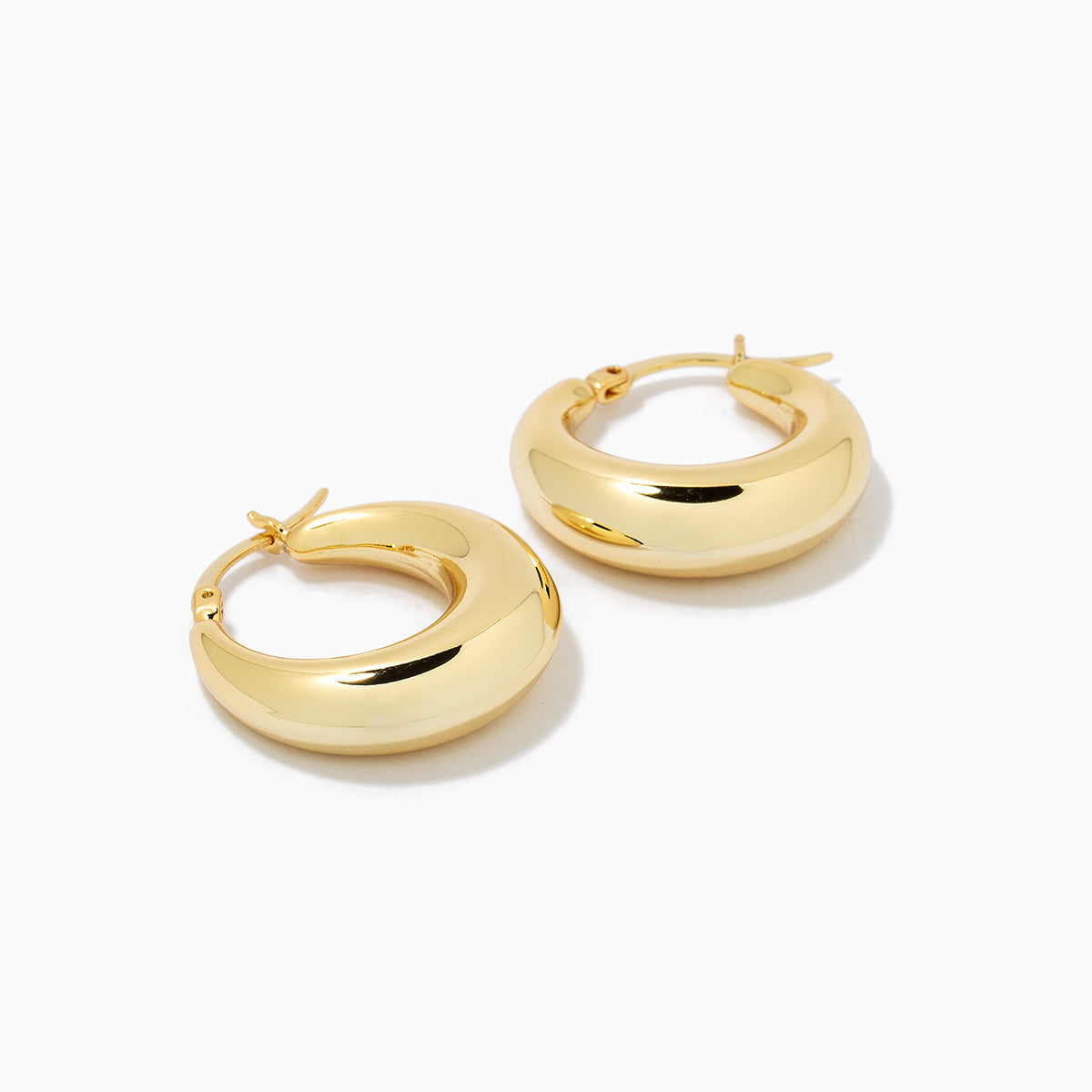 Rare Hoop Earrings | Gold | Product Detail Image | Uncommon James