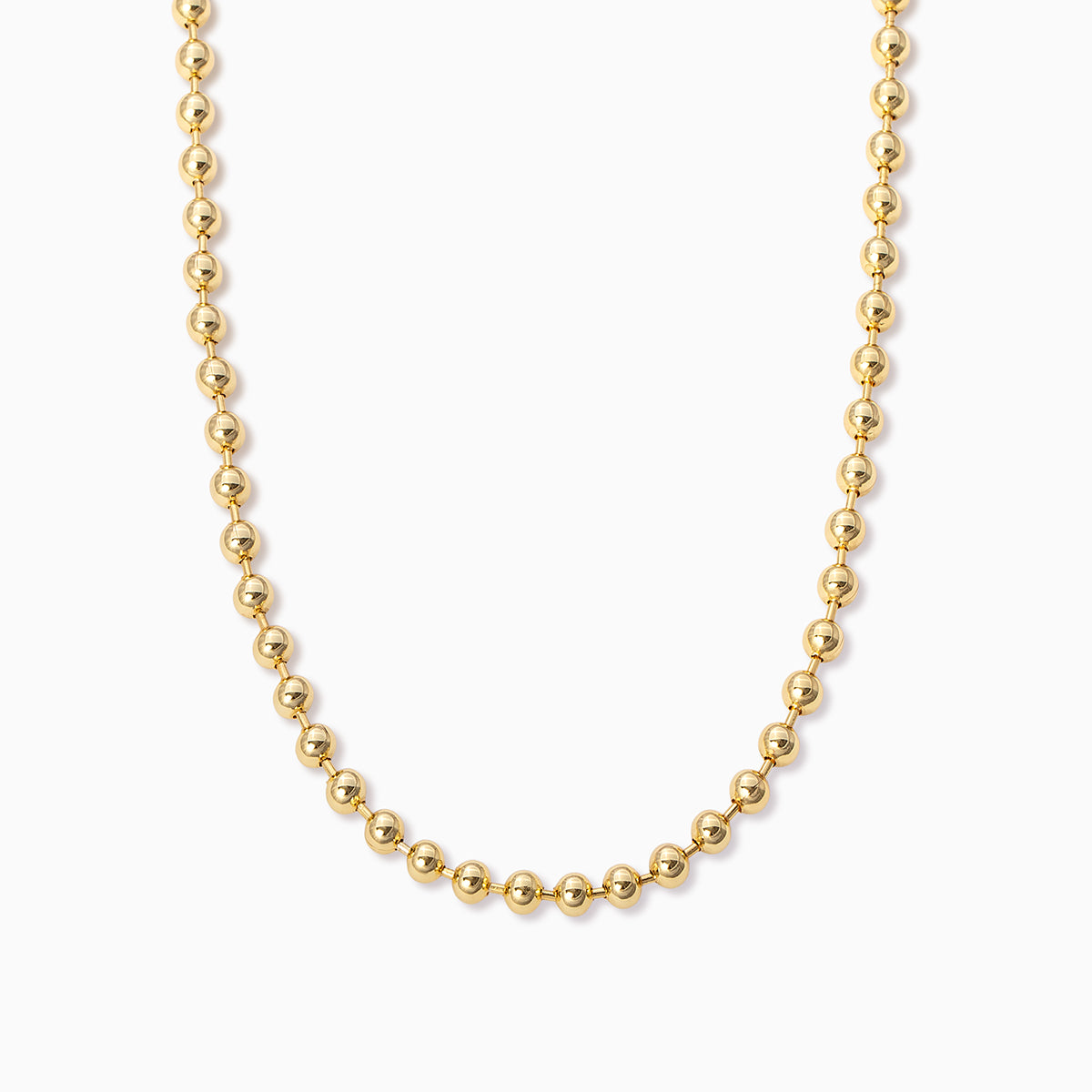 Ball Chain Necklace | Gold | Product Image | Uncommon James