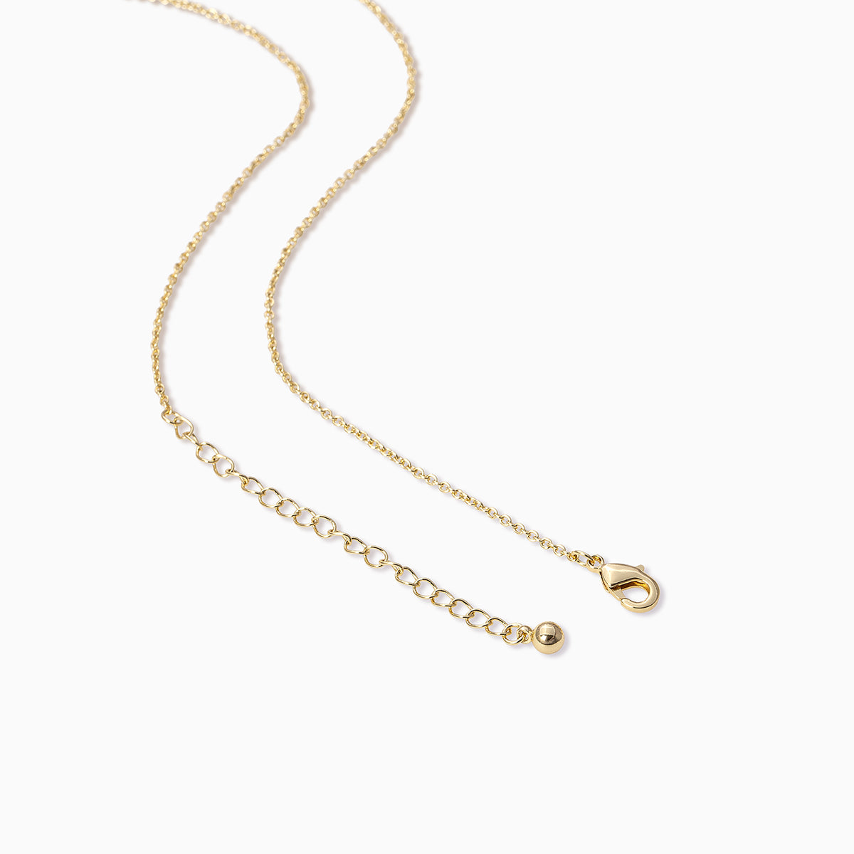 Bold Letter Necklace | Gold A Gold C Gold E Gold J Gold K Gold L Gold M Gold S Gold T | Product Detail Image 2 | Uncommon James