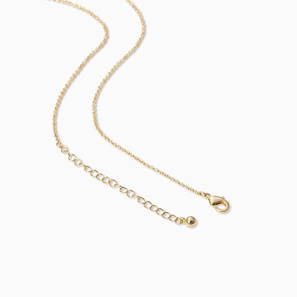 ["Bold Letter Necklace ", " Gold ", " Product Detail Image 2 ", " Uncommon James"]