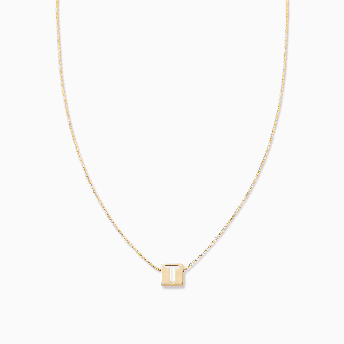 Lucky Number Charm Necklace 14k Gold - Kinn
