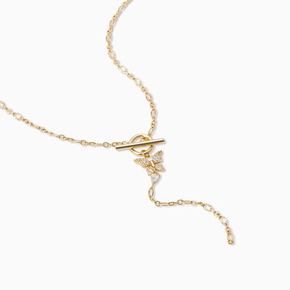 ["Butterfly Lariat Necklace ", " Gold ", " Product Detail Image ", " Uncommon James"]