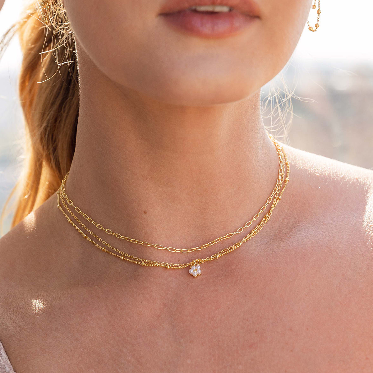 Dainty Dreams Necklace Set | Layered Necklace Stack | Uncommon James