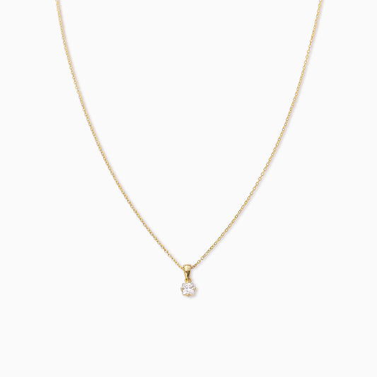 Leading Lady Pendant Necklace | Gold | Product Image | Uncommon James