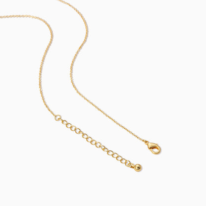 ["Mini Rainbow Pendant Necklace ", " Gold ", " Product Detail Image 2 ", " Uncommon James"]