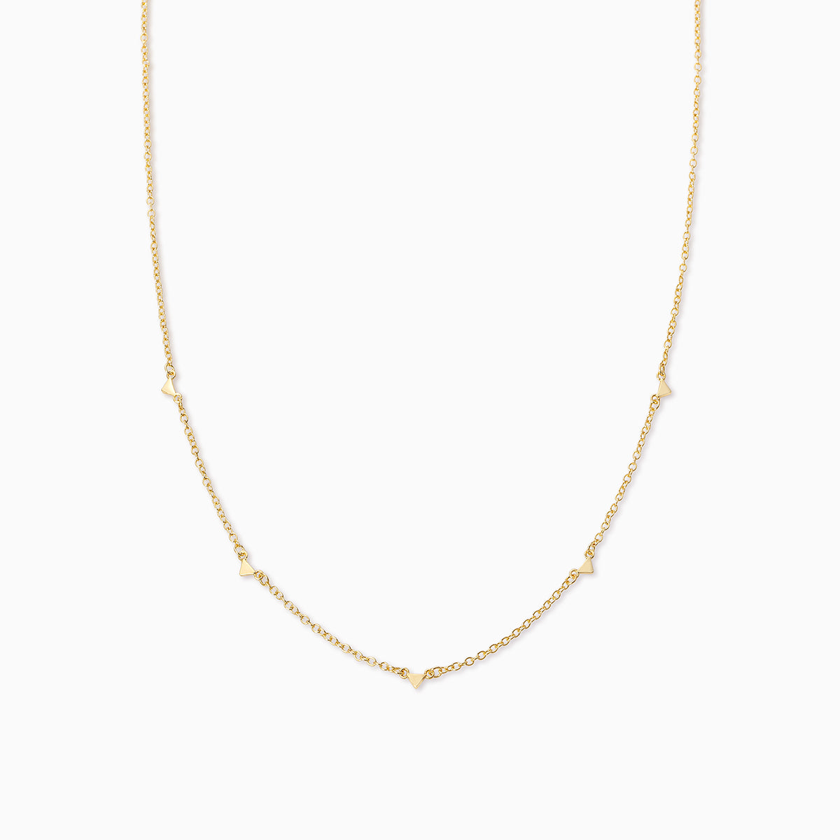 Textured Stud Necklace | Gold | Product Image | Uncommon James