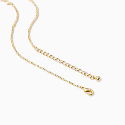 ["Textured Stud Necklace ", " Gold ", " Product Detail Image 2 ", " Uncommon James"]