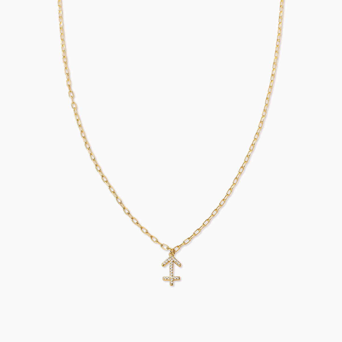 Zodiac Icon Chain Necklace | Sagittarius | Product Image | Uncommon James