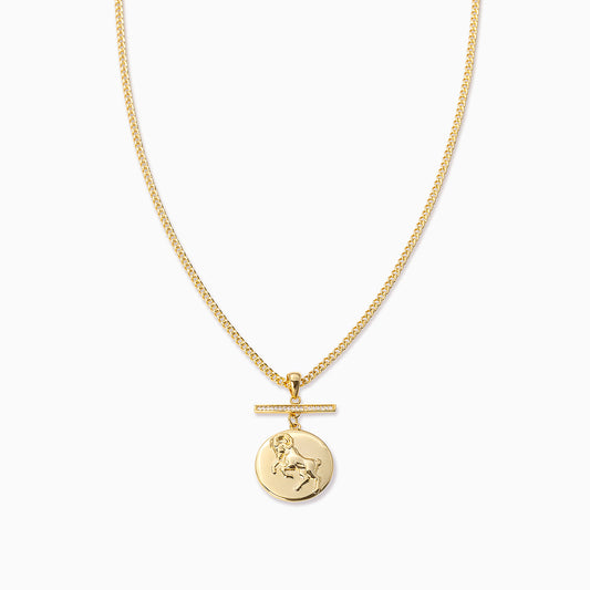 Zodiac Pendant Necklace | Aries | Product Image | Uncommon James