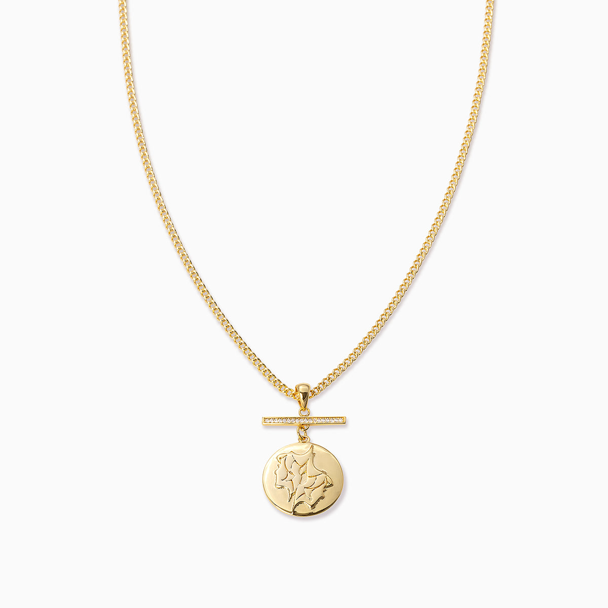 Zodiac Pendant Necklace | Gemini | Product Image | Uncommon James