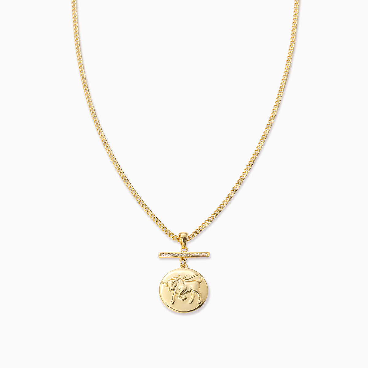 Zodiac Pendant Necklace | Taurus | Product Image | Uncommon James