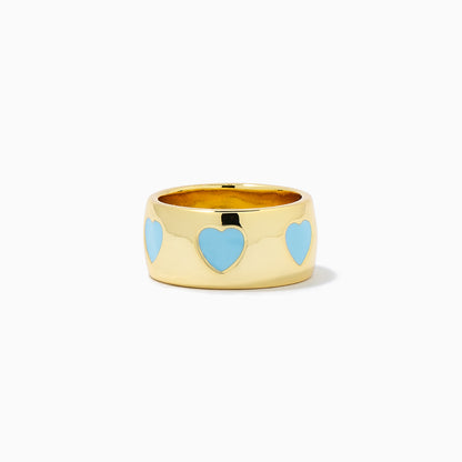 Chunky Heart Ring | Gold | Product Image | Uncommon James