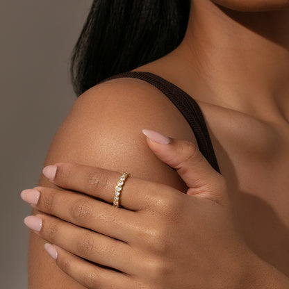 Forever in Love Ring | Gold | Model Image 2 | Uncommon James
