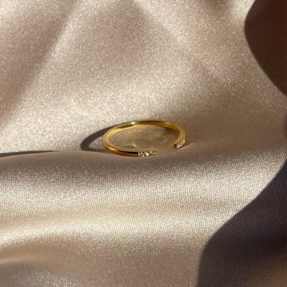 Open Ended Vermeil Ring | Gold Vermeil | Product Image | Uncommon James