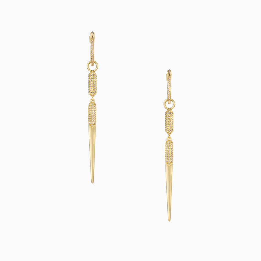 Purpose Earrings | Gold | Product Detail Image | Uncommon James