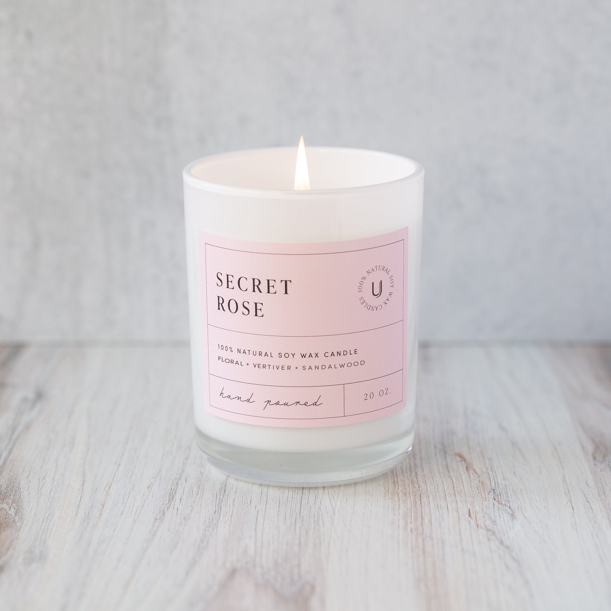 Secret Rose Soy Wax Candle | Lead and Nickel Free | Uncommon Lifestyle ...