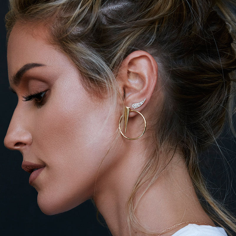 Shot in the Dark Earrings | Gold | KC Image | Uncommon James