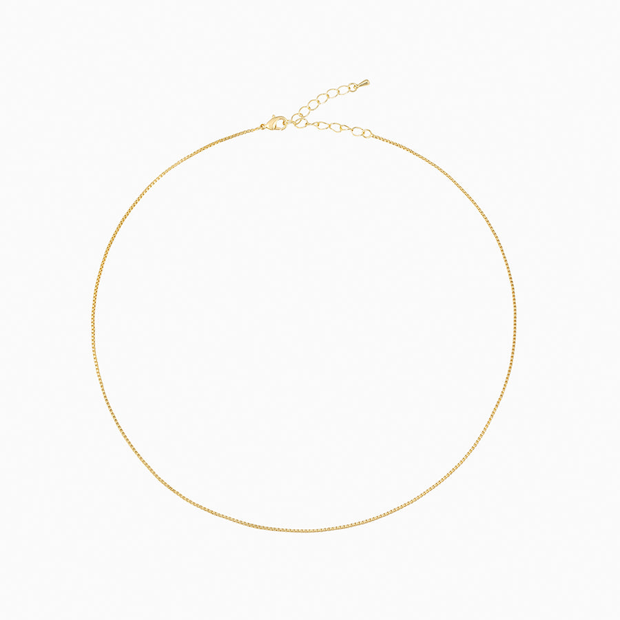 Box Chain Necklace | Gold | Product Image | Uncommon James