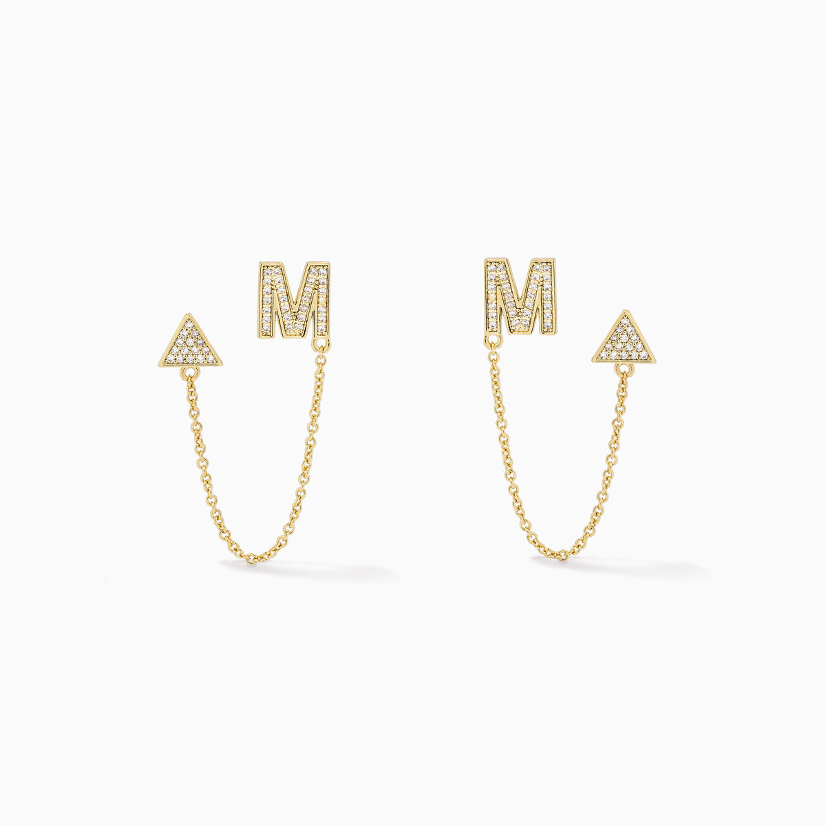Initial Ear Climber | Gold M | Product Image | Uncommon James