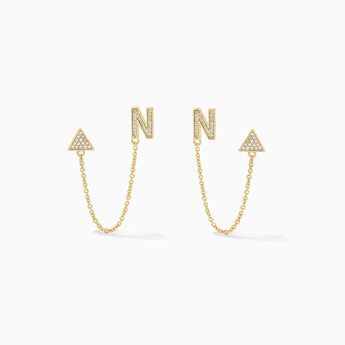 Initial Ear Climber | Gold N | Product Image | Uncommon James
