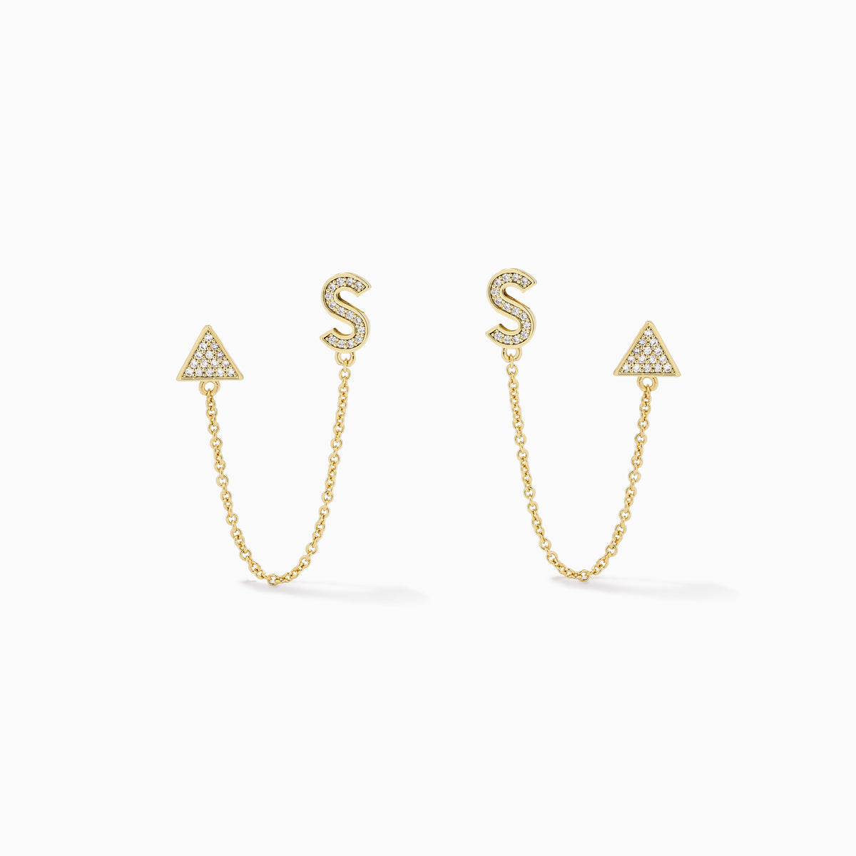 Initial Ear Climber | Gold S | Product Image | Uncommon James