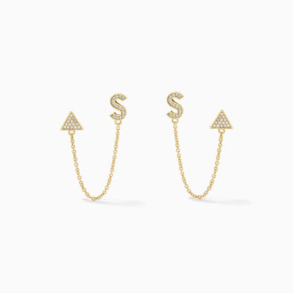 Initial Ear Climber | Gold S | Product Image | Uncommon James