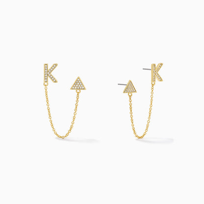 Initial Ear Climber | Gold K | Product Image | Uncommon James